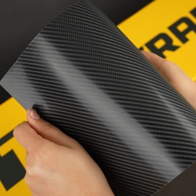 CF02 Pitch Black Carbon 3D fiber