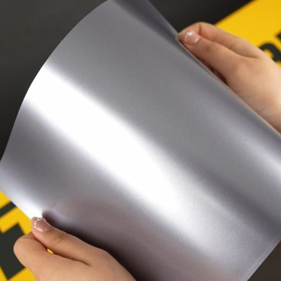 ECH03 Charcoal Grey Satin Eggshell Metallic