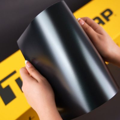 HM07 Matte Green Black Silk Satin Metallic