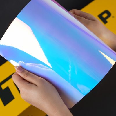 MCH01 Purple Blue Aquamarine Mirror Neo Chrome