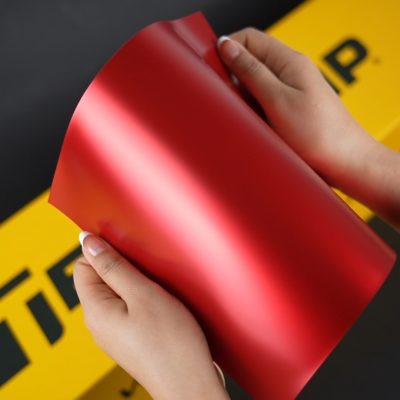 VCH417-S Carmine Red Satin Metallic