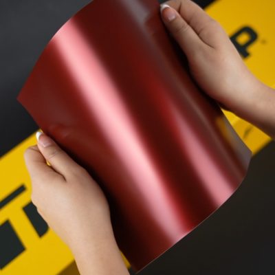 VCH422-S Sangria Red Satin Metallic