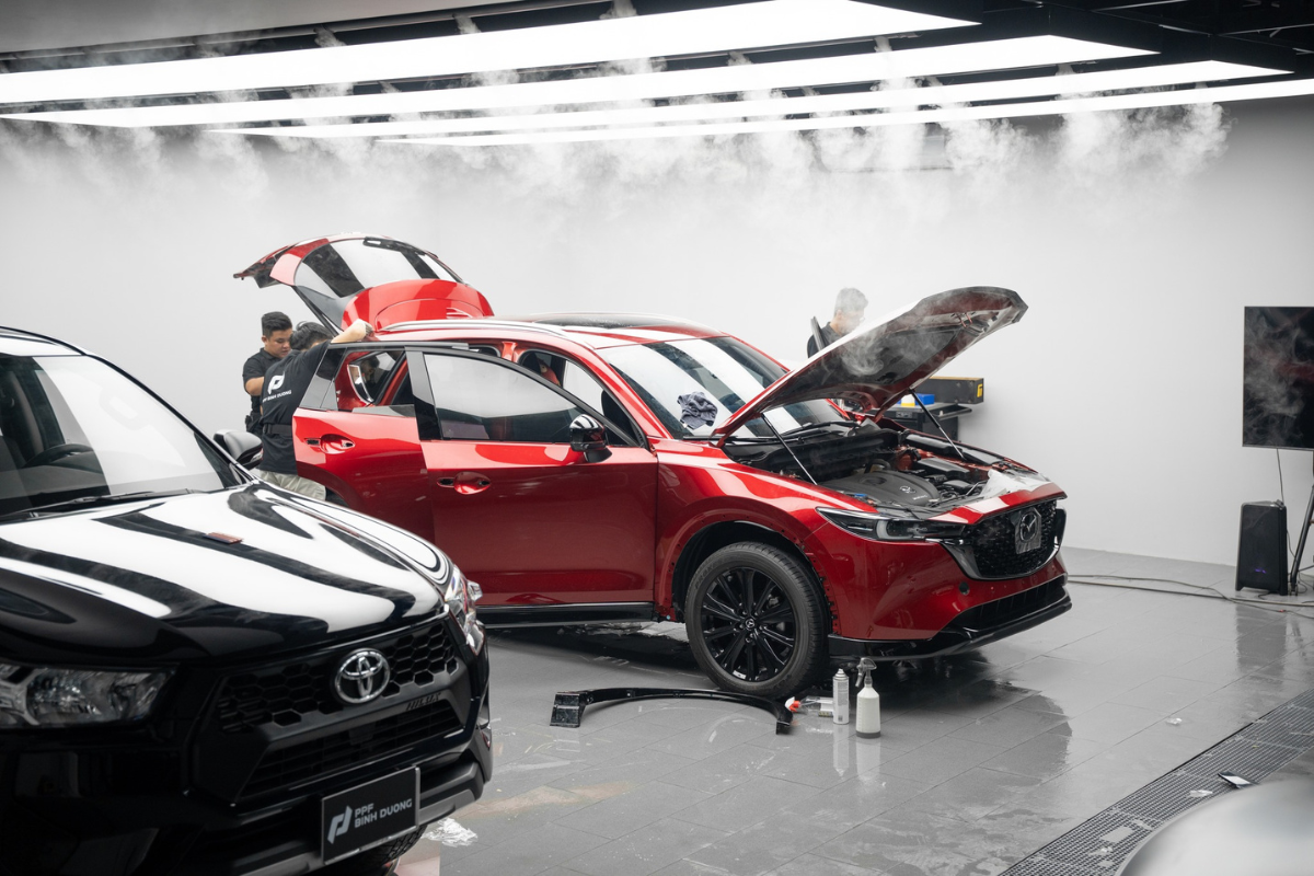 PPF TeckWrap X85 Trên Mazda CX-5 – Hoàn Thiện Tinh Gọn, Bảo Vệ Tối Ưu