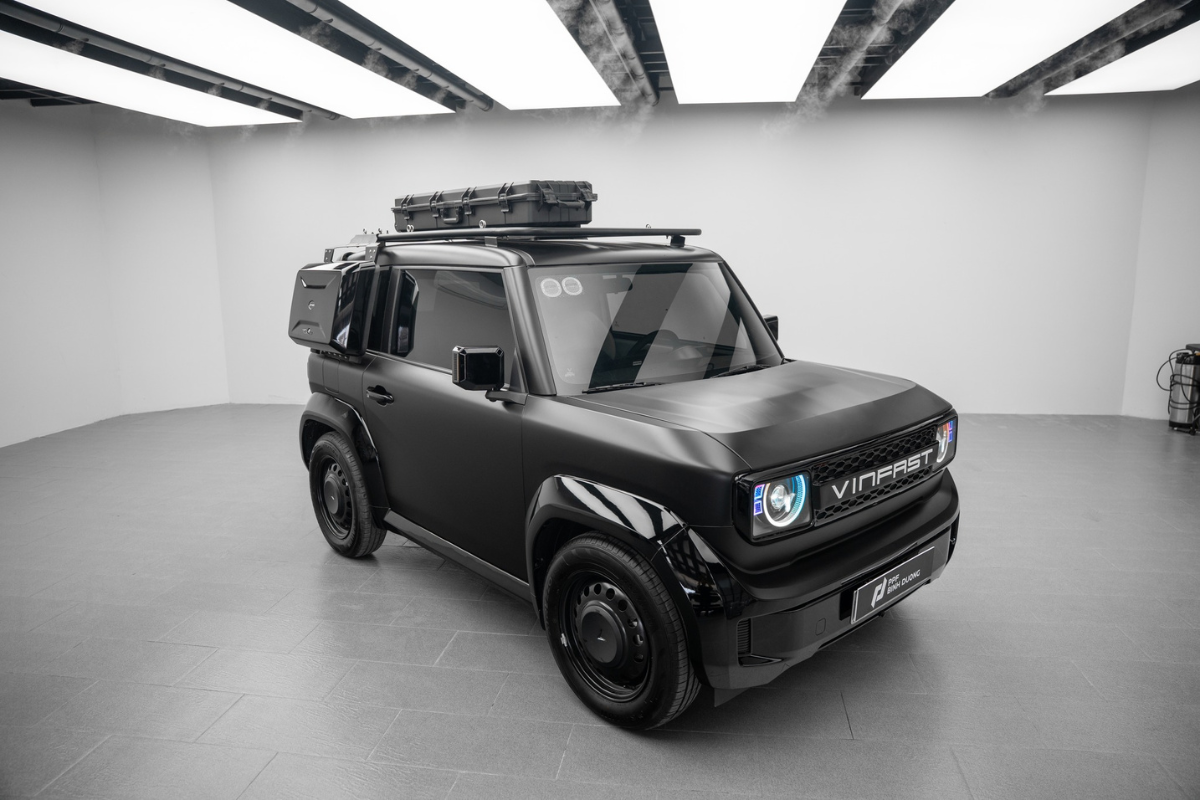 Khi VinFast VF3 Lên Giáp PPF Đen Mờ – Bé “Ba” Cũng Trở Nên “Lực” Hẳn